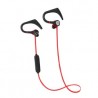 Vorago Audífonos Intrauriculares Deportivos con Micrófono ESB-301, Inalámbrico, Bluetooth, Rojo