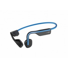 Aftershokz Audífonos Intrauriculares Deportivos con Micrófono Open Move, Inalámbrico, Bluetooth, Azul/Gris