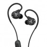 JLab Audífonos Intrauriculares Deportivos con Micrófono Fit Sport 3, Inalámbrico, Bluetooth, Negro