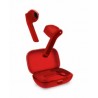 Maxell Audífonos Intrauriculares Deportivos con Micrófono DYNAMICS TWS EB-BT95, Inalámbrico, Bluetooth, USB, Rojo