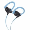 Steren Audífonos Intrauriculares Deportivos con Micrófono AUD-795, Bluetooth, Inalámbrico, Negro/Azul