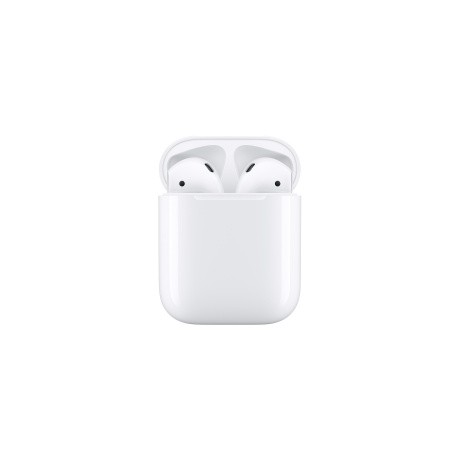 Apple AirPods (2da. Generación), Inalámbrico, Bluetooth, Blanco - incluye Estuche de Carga Alámbrico