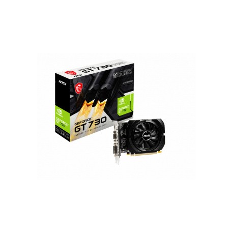 Tarjeta de Video MSI NVIDIA GeForce GT 730, 4GB 64-bit GDDR3, PCI Express 2.0