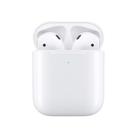 Apple AirPods (2da. Generación), Inalámbrico, Bluetooth, Blanco - incluye Estuche de Carga Inalámbrica