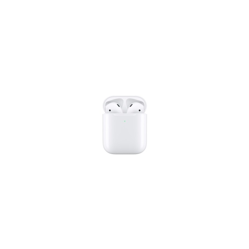 Apple AirPods (2da. Generación), Inalámbrico, Bluetooth, Blanco - incluye  Estuche de Carga Inalámbrica