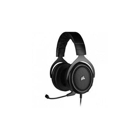 Corsair Audífonos Gamer HS50 PRO STEREO, Alámbrico, 1.8 Metros, 3.5mm, Negro