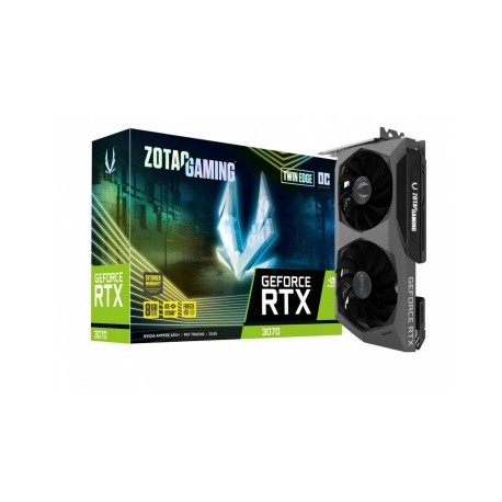 Tarjeta de Video ZOTAC NVIDIA GeForce RTX 3070 Twin Edge Gaming OC, 8GB 256-bit GDDR6, PCI Express x16 4.0.