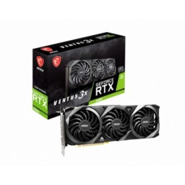 Tarjeta de Video MSI NVIDIA GeForce RTX 3060 Ventus 3X 12G OC, 12GB 192-bit GDDR6, PCI Express 4.0