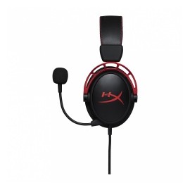 HyperX Audífonos Gamer Cloud Alpha, Alámbrico, 1.3 Metros, 3.5mm, Negro/Rojo