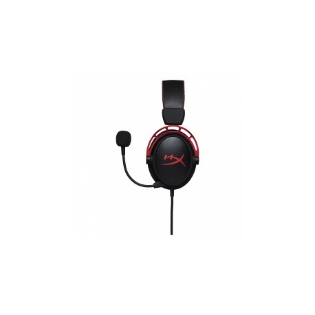 HyperX Audífonos Gamer Cloud Alpha, Alámbrico, 1.3 Metros, 3.5mm, Negro/Rojo