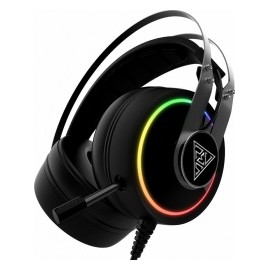 Gamdias Audífonos Gamer HEBE P1A RGB 7.1, Alámbrico, 2.5 Metros, USB, Negro