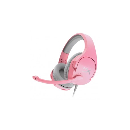 HyperX Audífonos Gamer Cloud Stinger, Alámbrico, 1.3 Metros, 3.5mm, Rosa/Gris