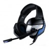 Onikuma Audífonos Gamer K5 Pro 7.1, Alámbrico, 2.2 Metros, 3.5mm, Negro/Azul