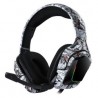 Binden Audífonos Gamer K20 RGB para PC/Xbox/PS4/Nintendo Switch, Alámbrico, 3.5mm, Multicolor