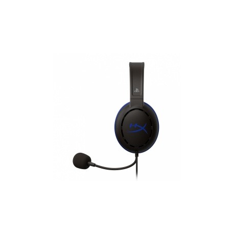 HyperX Audífonos Gamer Cloud Chat para PS4, Alámbrico, 1.3 Metros, 3.5mm, Negro/Azul