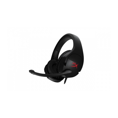 HyperX Audífonos Gamer Cloud Stinger Gaming para PC y Consolas, Alámbrico, 1.3 Metros + 1.7 Metros de Extensión, 3.5mm, Negro/R