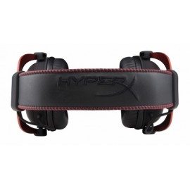 HyperX Audífonos Gamer Cloud II Red 7.1, Alámbrico, 1 Metro + 2 Metros de Extensión, 3.5mm, Negro/Rojo