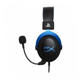 HyperX Audifonos Gamer Cloud para PlayStation 4, Alámbrico, 1.3 Metros, 3.5mm, Negro/Azul