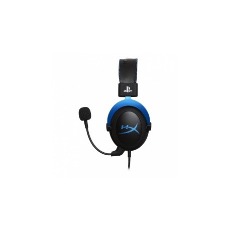 HyperX Audifonos Gamer Cloud para PlayStation 4, Alámbrico, 1.3 Metros, 3.5mm, Negro/Azul