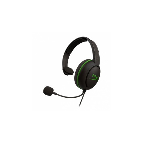 HyperX Audífonos Gamer CloudX Chat para Xbox, Alámbrico, 1.3 Metros, 3.5mm, Negro/Verde