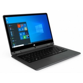 Laptop 2 en 1 Ghia Shift Pro 11.6" HD, Intel Celeron N3350 1.10GHz, 4GB, 64GB eMMC, Windows 10 Pro 64-bit, Español, Negro