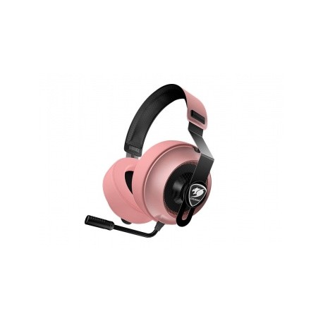 Cougar Audífonos Gamer Phontum Essential, Alámbrico, 1.9 Metros, 3.5mm, Rosa