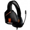 Binden Audífonos Gamer G800, Alámbrico, 1.2 Metros, 3.5mm, Negro/Rojo