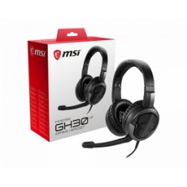 MSI Audífonos Gamer con Micrófono Immerse GH30 V2 para PS4/Xbox/Nintendo/PC, Alámbrico, 1.5 Metros, 3.5mm, Negro