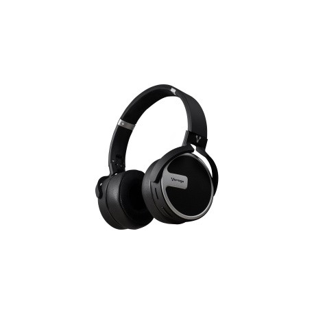 Vorago Audífonos con Micrófono HPB-201, Bluetooth, Inalámbrico/Alámbrico, 3.5mm, Negro