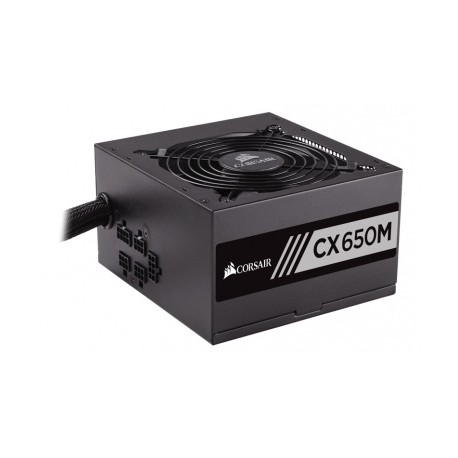 Fuente de Poder Corsair CX650M 80 PLUS Bronze, 20+4 pin ATX, 120mm, 650W, Negro