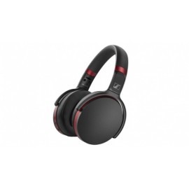 Sennheiser Audífonos con Micrófono HD 458BT, Bluetooth, Inalámbrico, Negro/Rojo