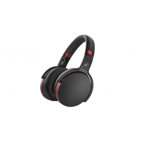 Sennheiser Audífonos con Micrófono HD 458BT, Bluetooth, Inalámbrico, Negro/Rojo