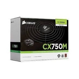 Fuente de Poder Corsair CX750M 80 PLUS Bronze, ATX, 120mm, 750W