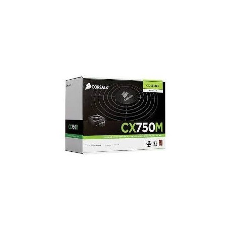 Fuente de Poder Corsair CX750M 80 PLUS Bronze, ATX, 120mm, 750W