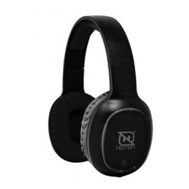 Necnon Audífonos con Micrófono NBH-04 Pro, Bluetooth, Inalámbrico, Negro