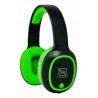 Necnon Audífonos con Micrófono NBH-04 Pro, Bluetooth, Inalámbrico, Verde