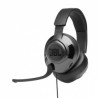 JBL Audífonos Gamer con Micrófono Quantum 200 para PC/PS4/Nintendo Switch/Xbox One, Alámbrico, 3.5mm, Negro