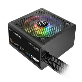 Fuente de Poder Thermaltake Smart BX1 RGB 80 PLUS Bronze, 24-pin ATX, 120mm, 650W