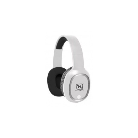 Necnon Audífonos con Micrófono NBH-04 Pro, Bluetooth, Inalámbrico, Blanco