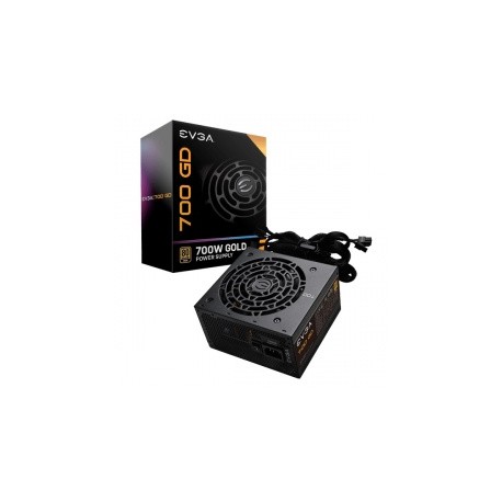 Fuente de Poder EVGA 700 GD 80 PLUS Gold, 24-pin ATX, 120mm, 700W