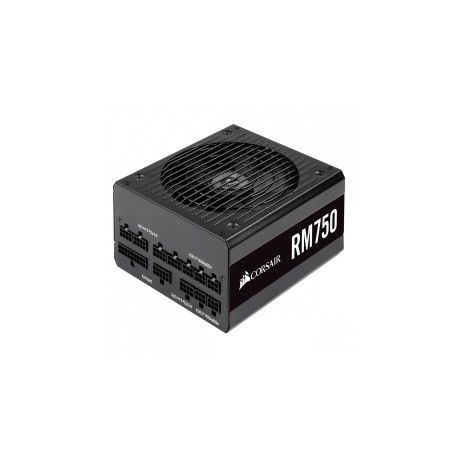 Fuente de Poder Corsair RM750 80 PLUS Gold, 135mm, 750W, con Rodamiento de Rifle