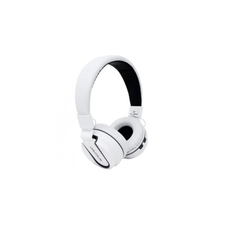 Necnon Audífonos con Micrófono NBH-05, Bluetooth, Inalámbrico, Blanco