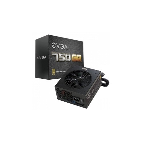 Fuente de Poder EVGA 750 GQ 80 PLUS Gold, 24-pin ATX, 135mm, 750W