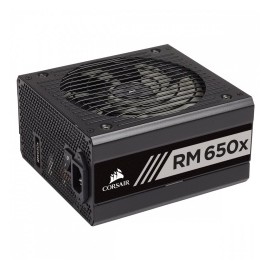 Fuente de Poder Corsair RM650x 80 PLUS Gold, 140mm, 650W