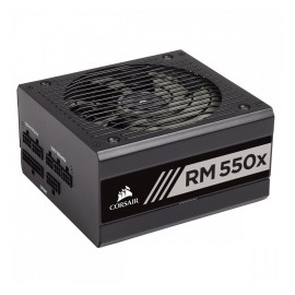 Fuente de Poder Corsair RM550x 80 PLUS Gold, 20+4 pin ATX, 140mm, 550W