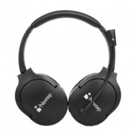 Nextep Audífonos con Micrófono NE-424, Bluetooth, Inalámbrico, Negro