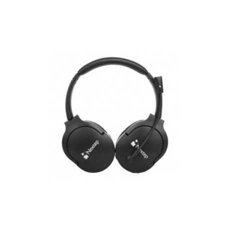 Nextep Audífonos con Micrófono NE-424, Bluetooth, Inalámbrico, Negro