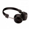 Getttech Audífonos con Micrófono Mesh, Alámbrico, 1.2 Metros, 3.5mm, Negro