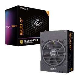 Fuente de Poder EVGA SuperNOVA 1600 G+ 80 PLUS Gold, 24-pin ATX, 135mm, 1600W