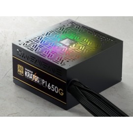 Fuente de Poder Gamdias KRATOS P1 650G 80 PLUS Gold, 20+4 pin ATX, 650W